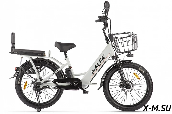 Велогибрид GREEN CITY e-ALFA Fat Велогибрид GREEN CITY e-ALFA Fat