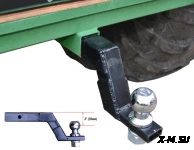 Фаркоп с шаром 50 мм, занижение 2" (50 мм) (Комплект с установкой)