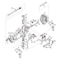 Кронштейн 2-Х ТАКТНОГО ПЛМ PARSUN T8BM