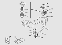 Топливная система 2-Х ТАКТНОГО ПЛМ YAMABISI T9.9-15BMS