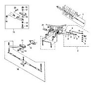 Аксессуары (Часть 2) 2-х тактного ПЛМ MERCURY 40 M Серийный номер от 0N056165 и выше