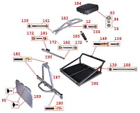 Ходовая часть, органы управления мотобуксировщика IRBIS МУХТАР-15 (часть 3)