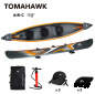 Каноэ надувной трехместный AQUA MARINA Tomahawk AIR-C