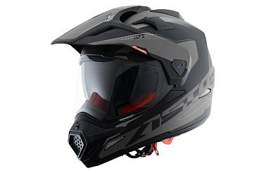 Шлем CROSS TOURER ADVENTURE matt black (матовый/черный) 