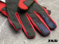 Перчатки взрослые FOX XD2-1 цв. Красный  р. L