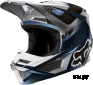 Мотошлем Fox V1 Motif Helmet Blue/Grey