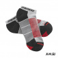 Носки MOTORBIKE FOOTIE  SOCK ROSSO/GRIGIO/NERO