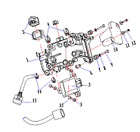 Двигатель (часть 5) 4-Х ТАКТНОГО ПЛМ HIDEA F30FES