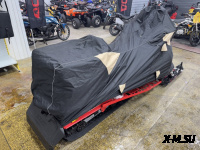 Чехол транспортировочный для снегохода AODES Snowcross с лого X-Motors Цв. Черно-песочный