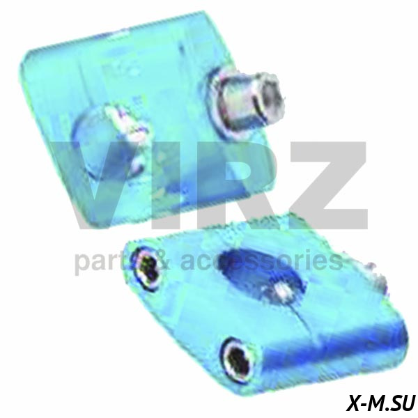 Хомут-зажим руля в сборе универсал. ТИП1 (высокие)