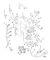 Электрические компоненты 2-Х ТАКТНОГО ПЛМ MERCURY 60 Серийный номер от 9973100 до 0P016999