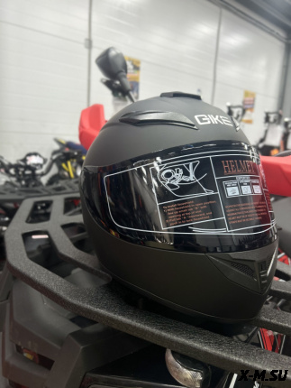 Шлем интеграл HETOSHI XD1-237 цв. Темно-серый  р. S