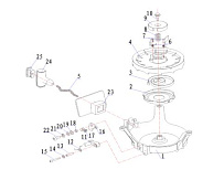 Стартер 2-Х ТАКТНОГО ПЛМ PARSUN T8BM