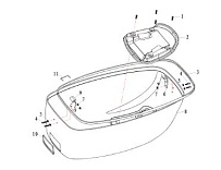 Колпак 2-Х ТАКТНОГО ПЛМ PARSUN T8BM