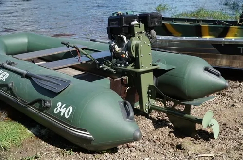 Мотор болотоход Бурлак-М2 Lifan 24 лс, эл.запуск