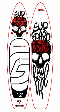 SUP Board GLADIATOR ART 12.6
