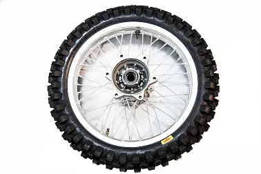 Колесо заднее в сборе 1.85x16 с покрышкой 100/90-16 J2 30800400set